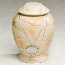 Teakwood Marble Liang Urn
