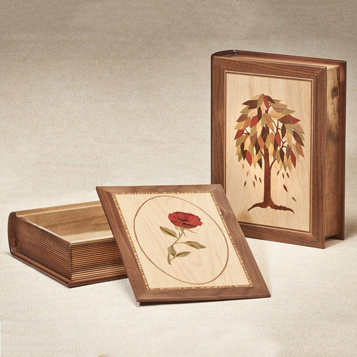 Marquetry Book: Rose