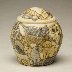 Cats Galore Urn