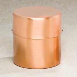 Copper Cylinder Urn