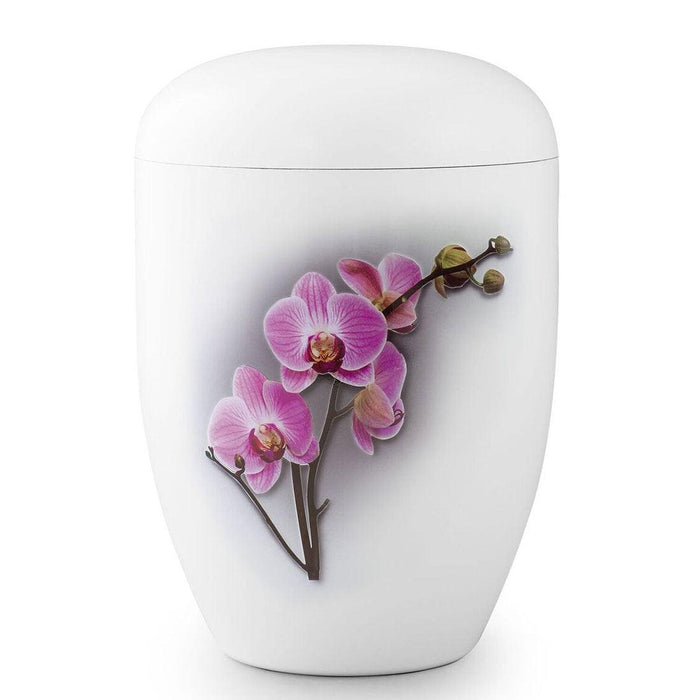 White Orchid Urn
