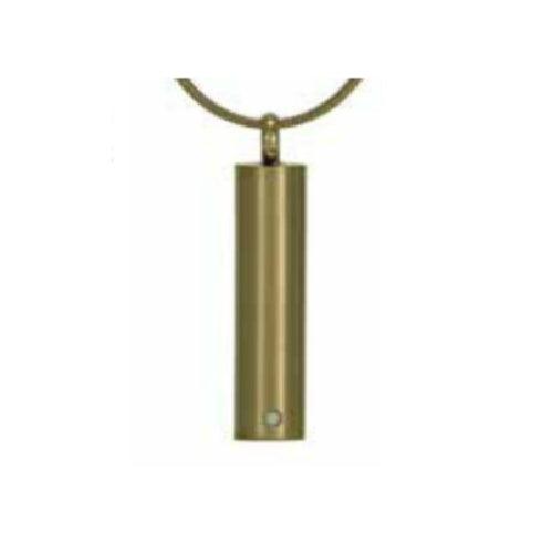 Bronze Cylinder Pendant