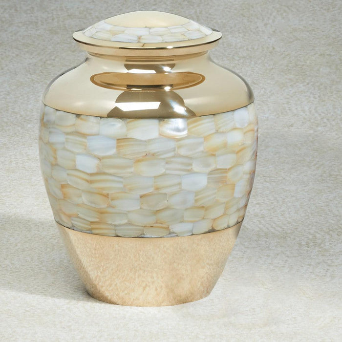 Mother of Pearl Urn